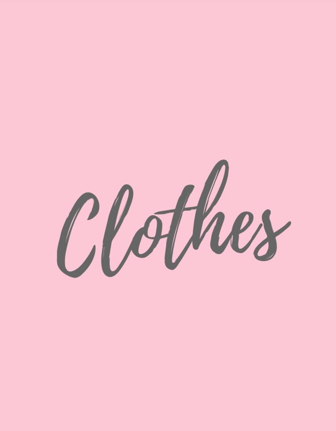 Clothing