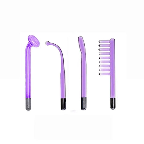 Replacement Violet Red High Frequency Electrodes Glass Tube