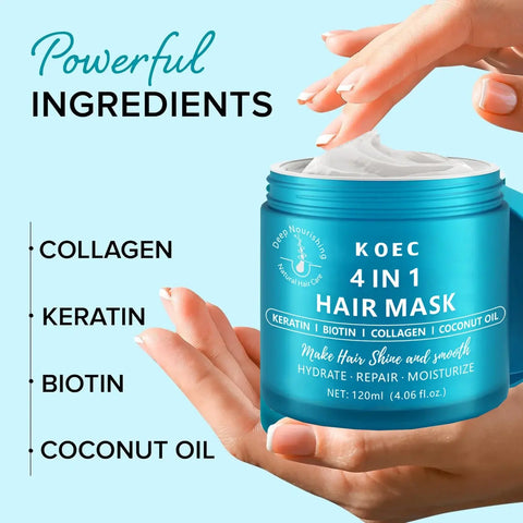 Keratin Hair Mask Professional Hair Mask Deep Nourishing Hair Care Repair Damaged Hair