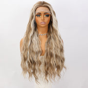 Brown Blonde Mixed High-gloss Lace Front T Part SM9208 Series Please Call Me For Actual Inventory