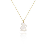 Cross Natural Freshwater Pearl Heart Necklace