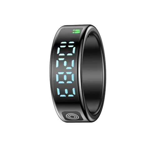 Smart Ring For Men Women Multifunctional Health Tracker Heart Rate Blood Oxygen Monitor
