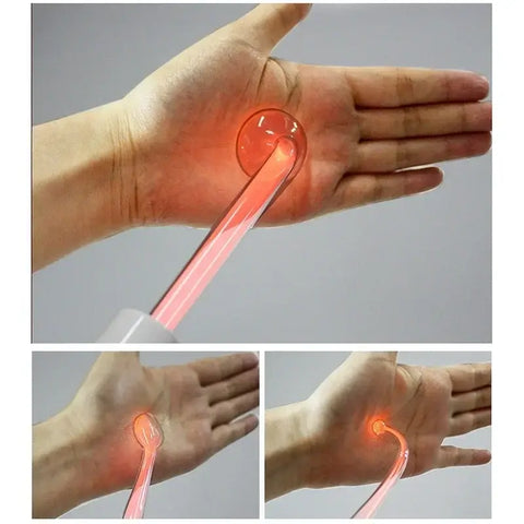 Replacement Violet Red High Frequency Electrodes Glass Tube