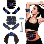 USB Rechargable EMS Muscle Stimulator Electric Massage