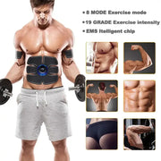 USB Rechargable EMS Muscle Stimulator Electric Massage