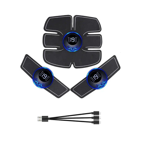 USB Rechargable EMS Muscle Stimulator Electric Massage