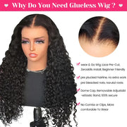 Wear Go Wig ISEE Hair Mongolian Water Wave 7x5