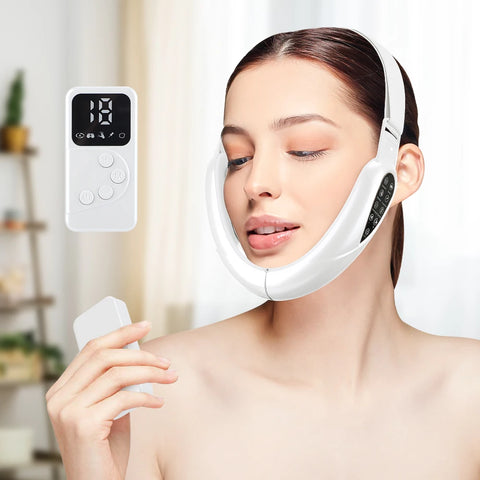 Multifunctional Face Lifting Instrument - Facial Slimming Rejuvenation Microcurrent Massager for Skin Firming Beauty Care