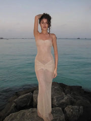 Long Dresses Women Elegant Shinny Sequins Evening Dress