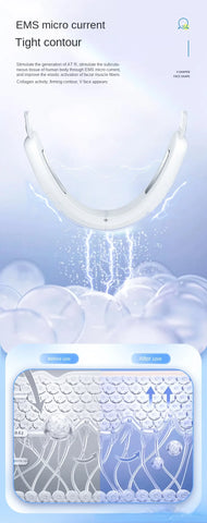 Skin Care EMS Electric Facial Massager Face Slimming Machine V Line Shaper Chin Cheek Lifting Firming Equipment Beauty Tools