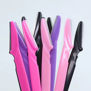 30Pcs/Bottle Eyebrow Razors With Container Facial Eye Brow