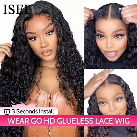 Wear Go Wig ISEE Hair Mongolian Water Wave 7x5