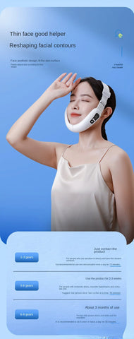 Skin Care EMS Electric Facial Massager Face Slimming Machine V Line Shaper Chin Cheek Lifting Firming Equipment Beauty Tools