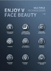 2024 Smart Facial Massager Lifting and Firming V-shaped Face-lifting Device All-round Body Shaping Anti-aging Beauty Instrument