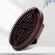 Set Of 2 Brown Massage Brushes For Body Meridian Weight Loss