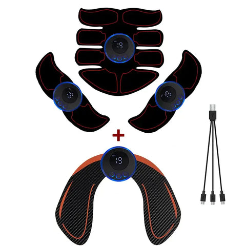 USB Rechargable EMS Muscle Stimulator Electric Massage