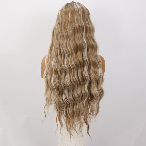 Brown Blonde Mixed High-gloss Lace Front T Part SM9208 Series Please Call Me For Actual Inventory