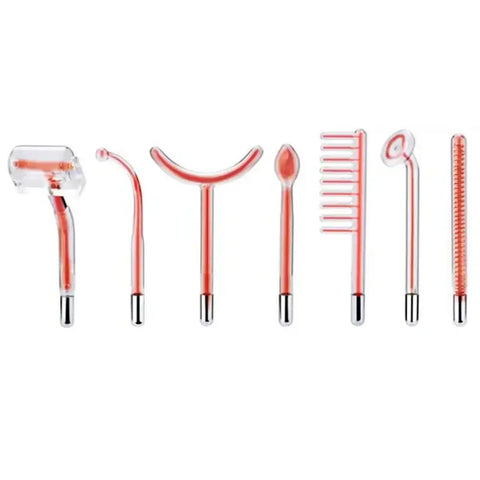 Replacement Violet Red High Frequency Electrodes Glass Tube