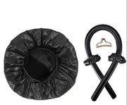 Newly Satin Night Hair Cap Women's Solid Sleeping Hat